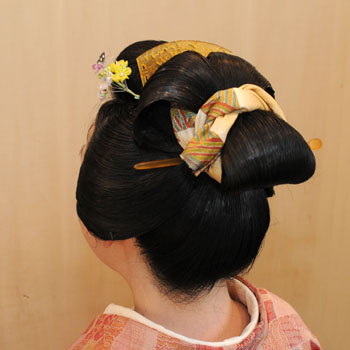 日本髪の本 結髪78工程連続写真掲載 島田髷 十二単 束帯 時代衣装 簪 髪型
