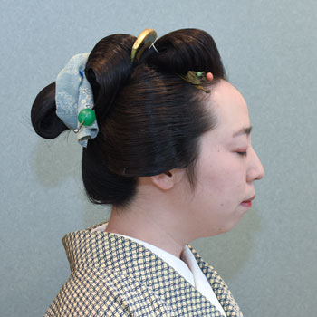 日本髪図鑑 170 結綿