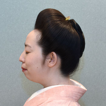 日本髪図鑑　179 ハイカラ